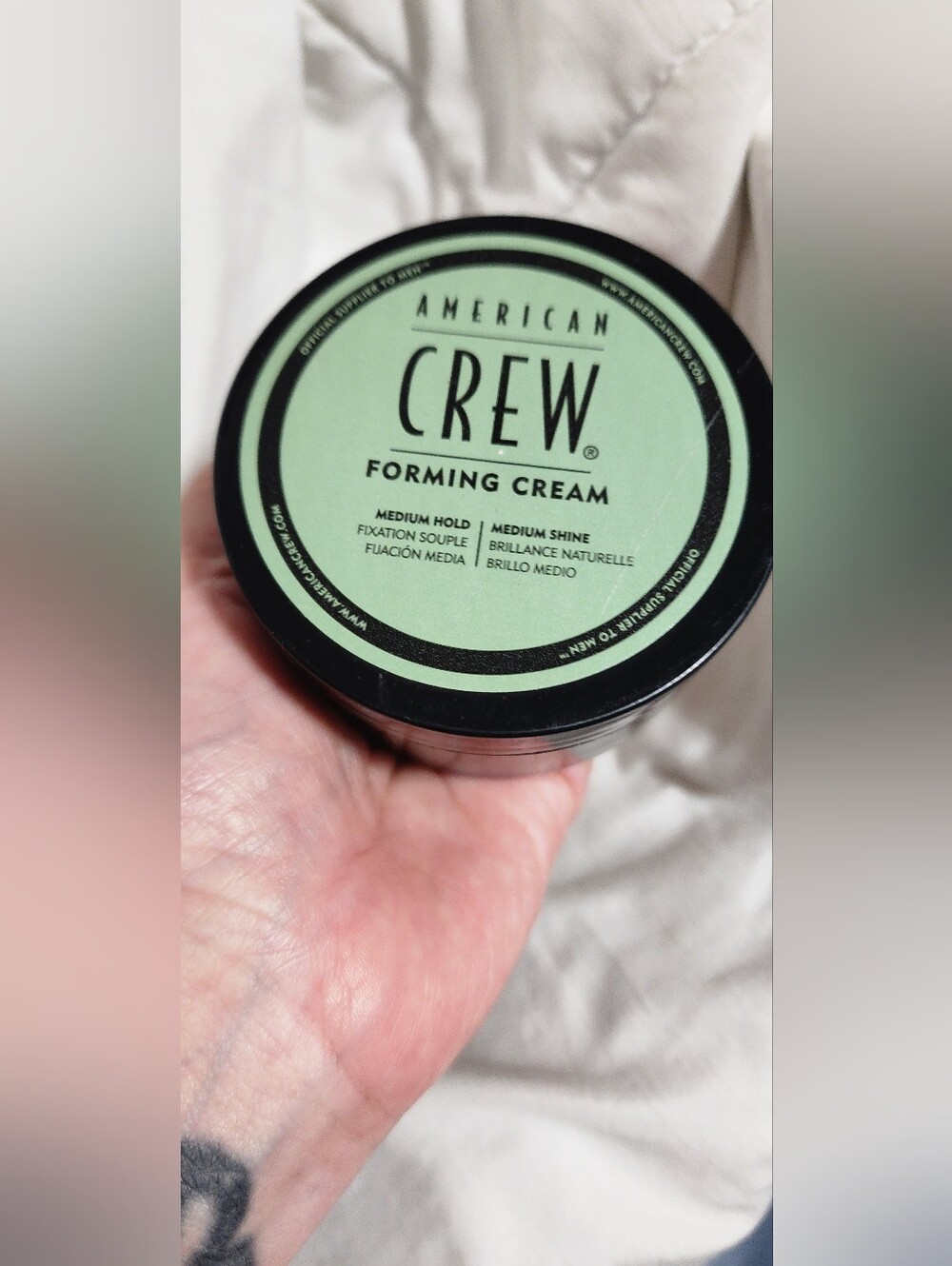 American Crew Forming Cream - Mint Green, Medium Hold